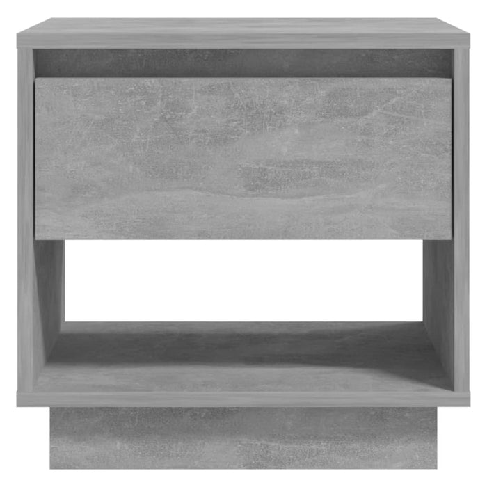 Noptiera Gri Beton 45x34x44 cm Lemn de inginerie