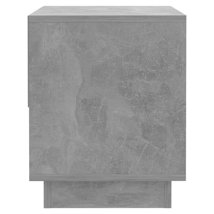 Bedside Cabinets 2 pcs Concrete Grey 45x34x44 cm Engineered Wood