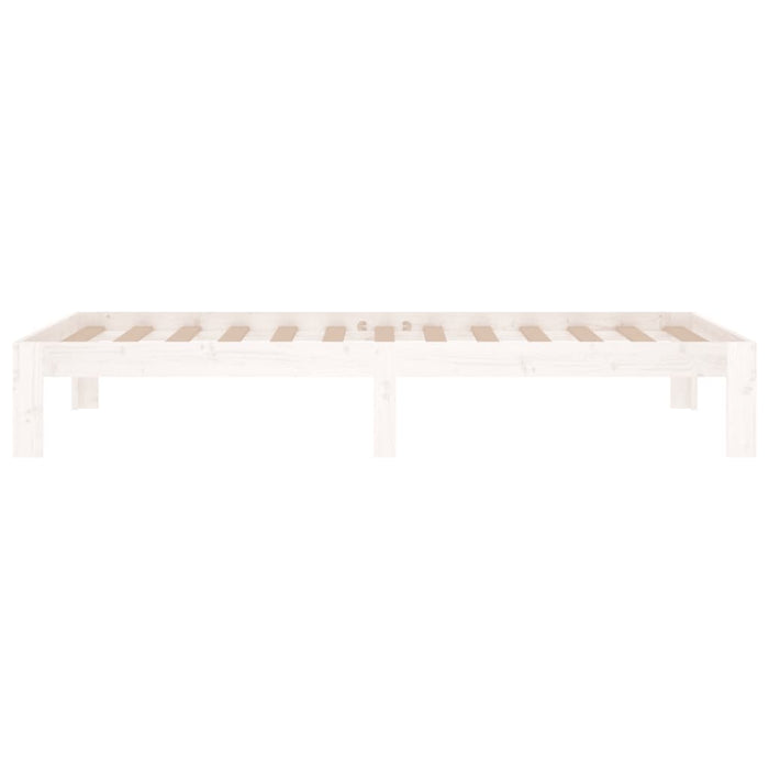 Bed Frame without Mattress White 90x190cm Single