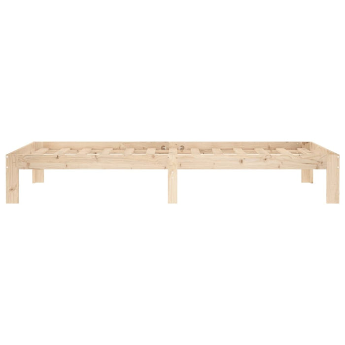 Bed Frame without Mattress Solid Wood Pine 90x200cm