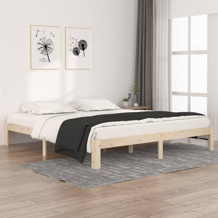 Bed Frame without Mattress 180x200cm Super King Size