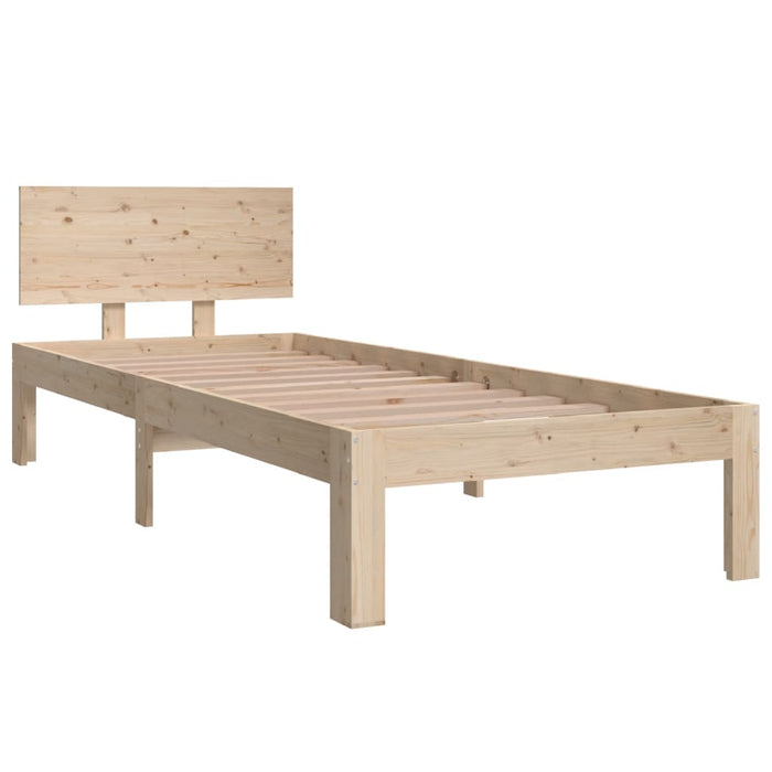 Bed Frame without Mattress 75x190cm Small Single