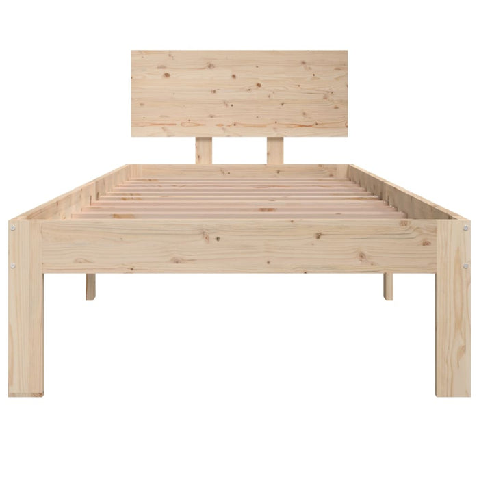 Bed Frame without Mattress 75x190cm Small Single