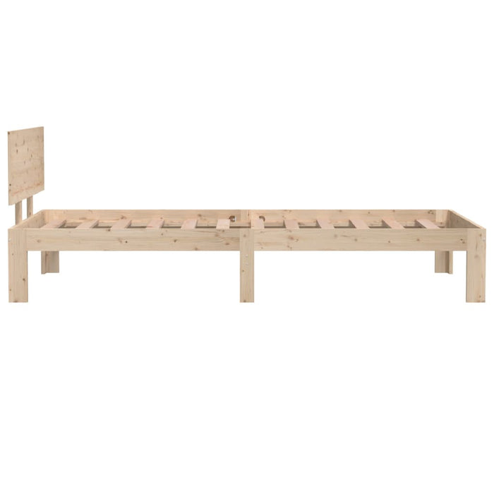 Bed Frame without Mattress 75x190cm Small Single