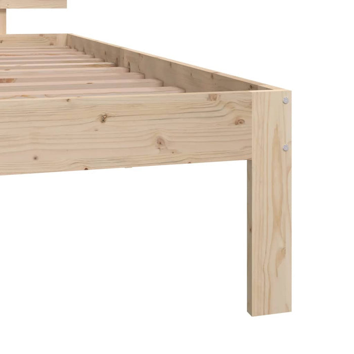 Bed Frame without Mattress 75x190cm Small Single