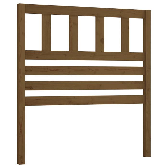 Bed Headboard Honey Brown 96x4x100 cm Solid Wood Pine