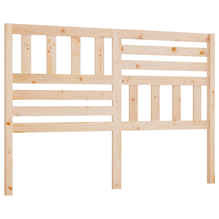 Bed Headboard 141x4x100 cm Solid Wood Pine