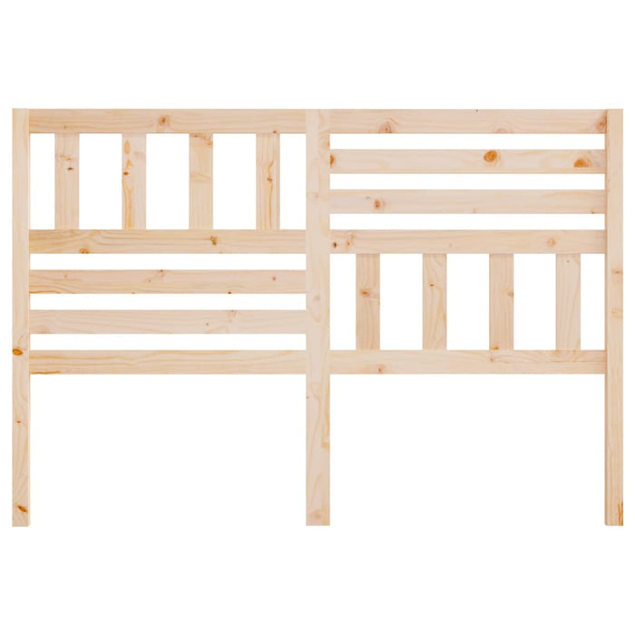 Bed Headboard 141x4x100 cm Solid Wood Pine