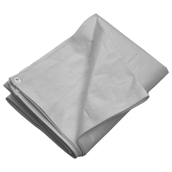 Tarpaulin 260 g/m² 3x5 m Grey HDPE