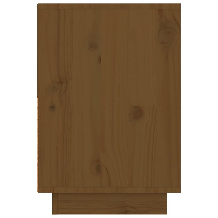 Bedside Cabinets 2 pcs Honey Brown 60x34x51 cm Solid Wood Pine