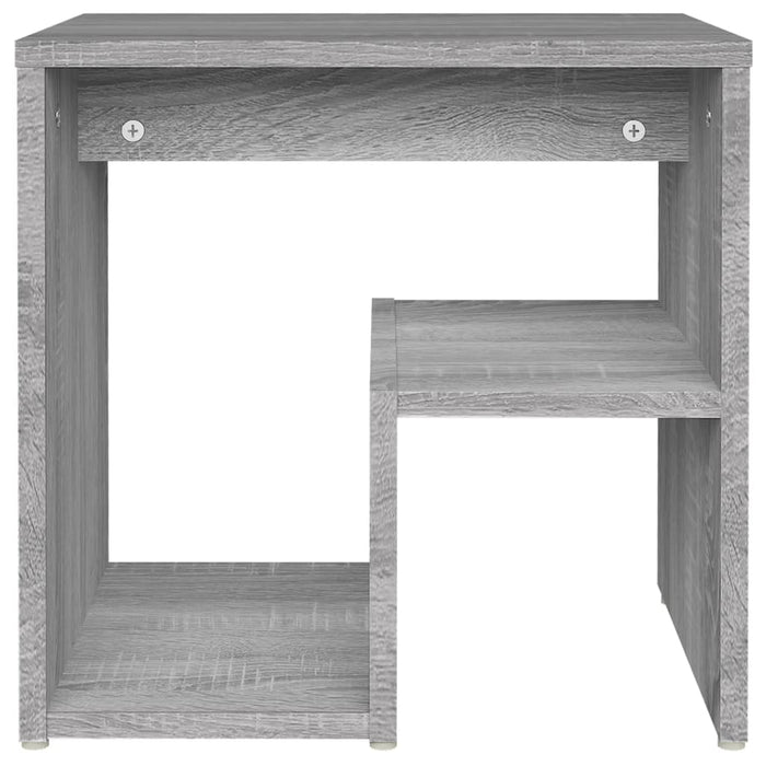 Bed Cabinets 2 pcs Grey Sonoma 40x30x40 cm Engineered Wood