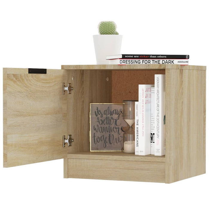 Bedside Cabinet Sonoma Oak 40x39x40 cm