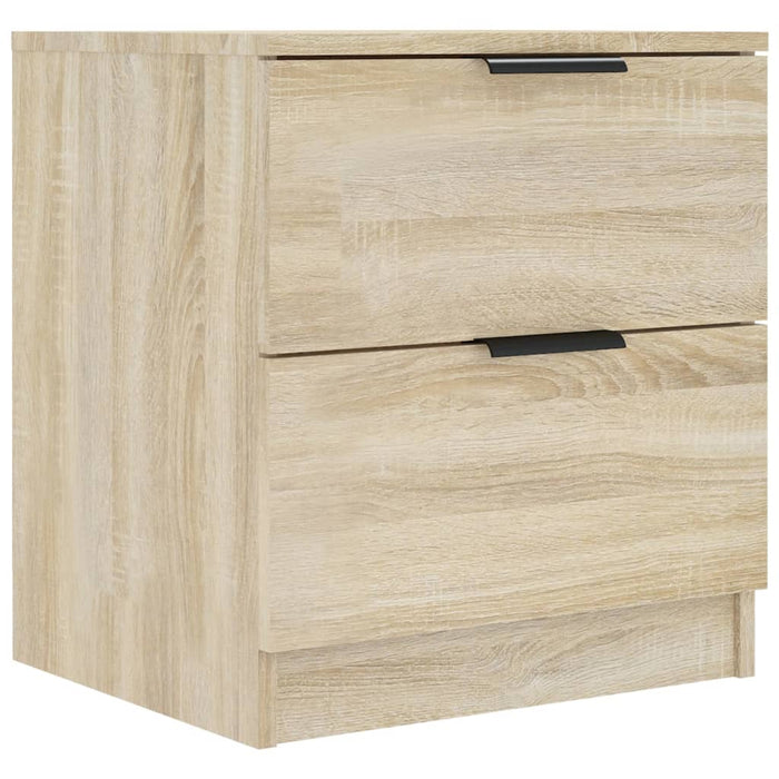 Bedside Cabinets 2 pcs Sonoma Oak Engineered Wood