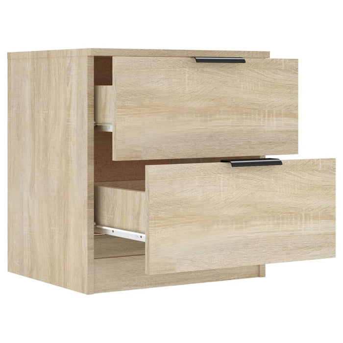 Bedside Cabinets 2 pcs Sonoma Oak Engineered Wood