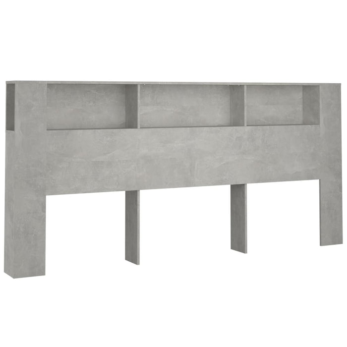 Шкаф с табла Concrete Grey 220x18.5x104.5 см