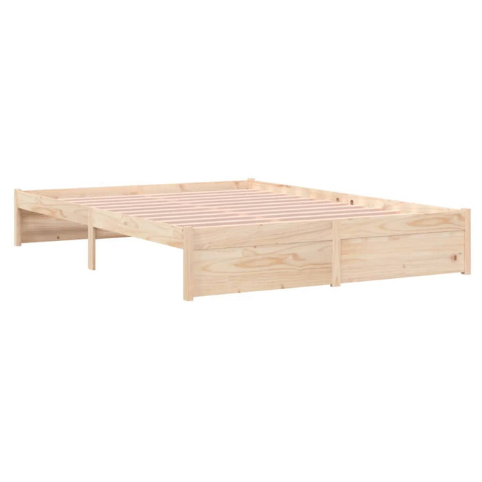 Bed Frame without Mattress Solid Wood 160x200 cm