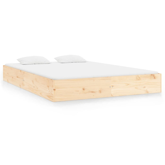 Bed Frame without Mattress Solid Wood 200x200 cm