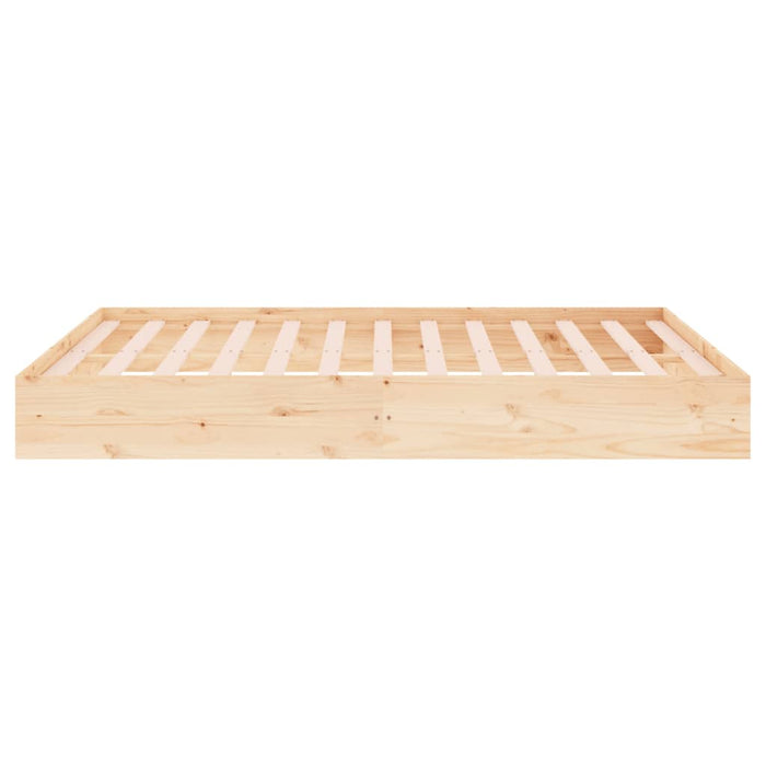 Bed Frame without Mattress Solid Wood 200x200 cm