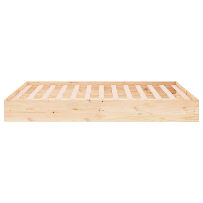 Bed Frame without Mattress Solid Wood 160x200 cm