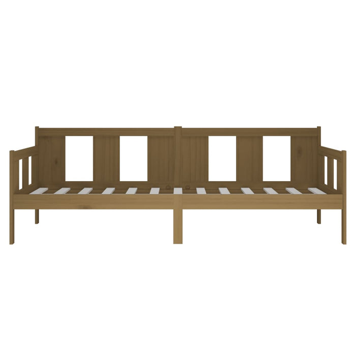 Day Bed without Mattress Honey Brown Solid Wood Pine 90x200 cm