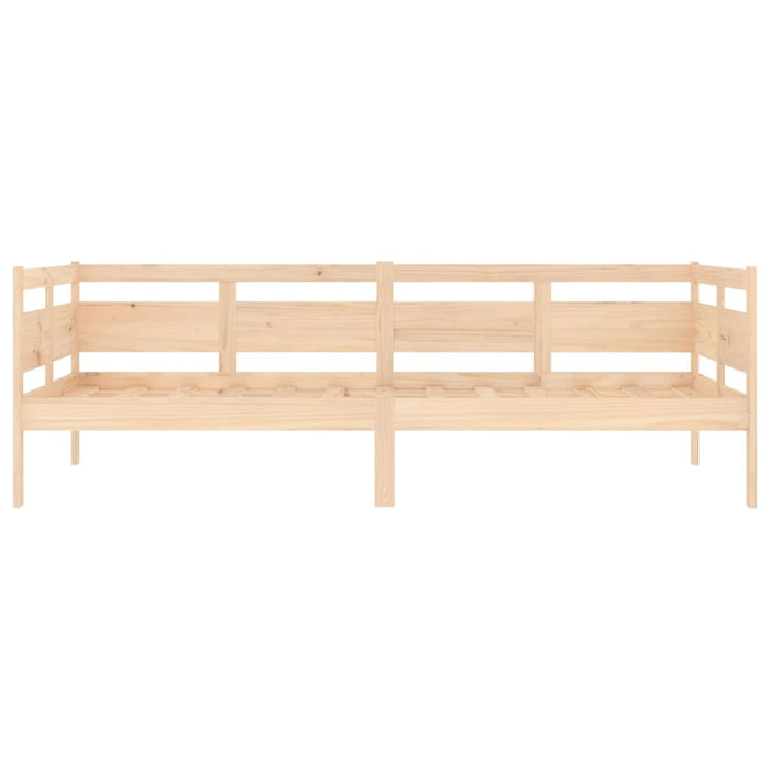 Day Bed without Mattress Solid Wood Pine 90x200 cm