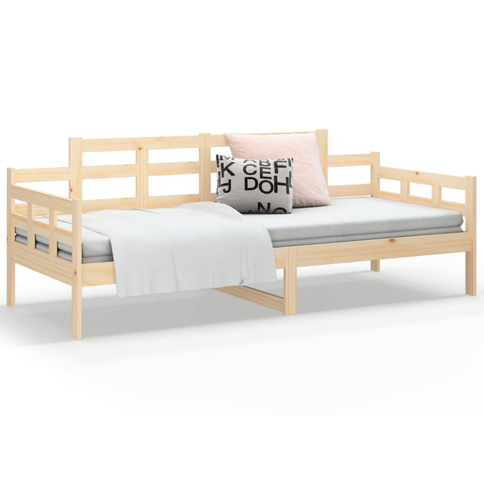 Day Bed without Mattress Solid Wood Pine 90x200 cm