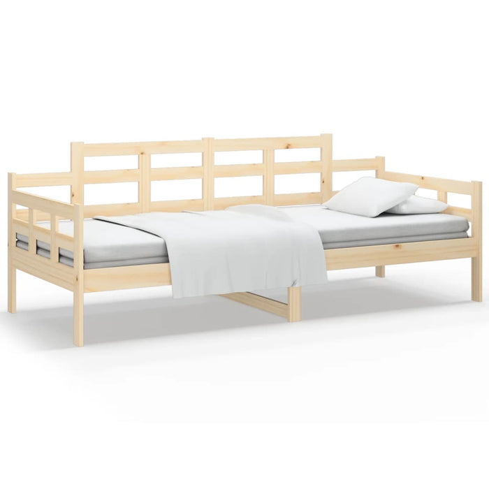 Day Bed without Mattress Solid Wood Pine 90x190 cm Single