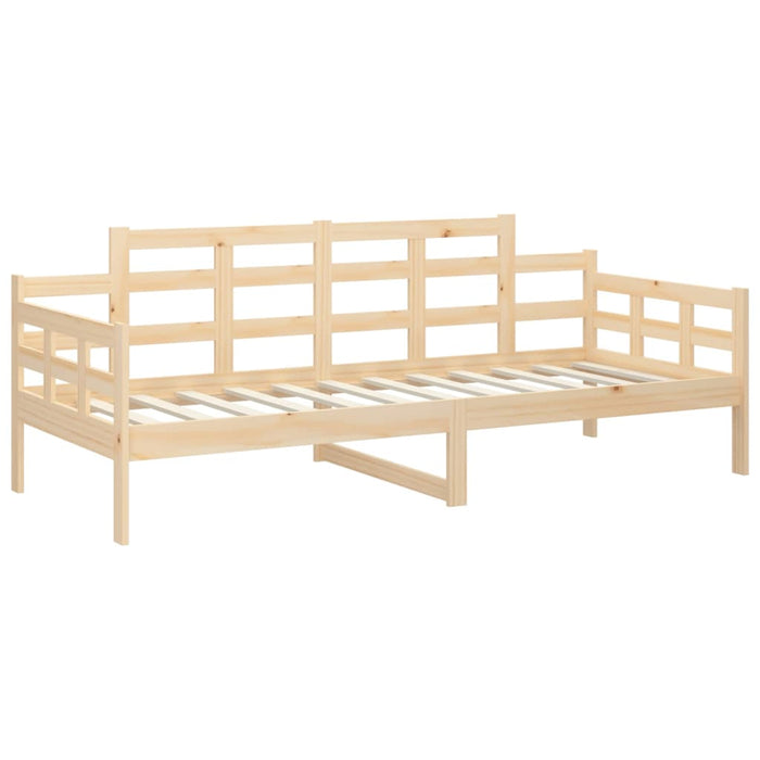 Day Bed without Mattress Solid Wood Pine 90x190 cm Single