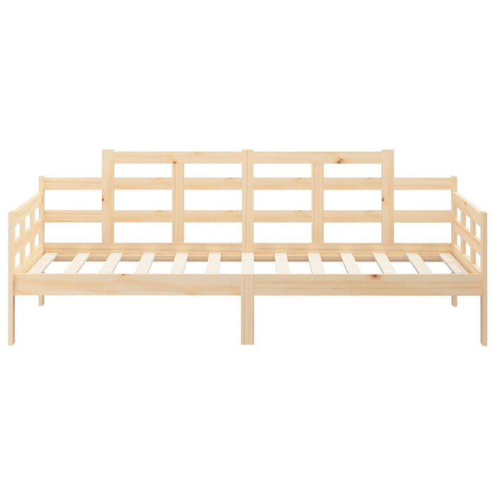 Day Bed without Mattress Solid Wood Pine 90x190 cm Single