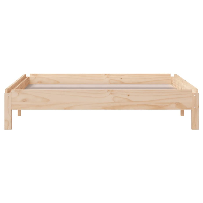 Stack Bed without Mattress 80x200 cm Solid Wood Pine