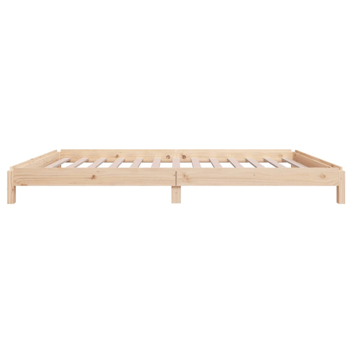 Stack Bed without Mattress 80x200 cm Solid Wood Pine