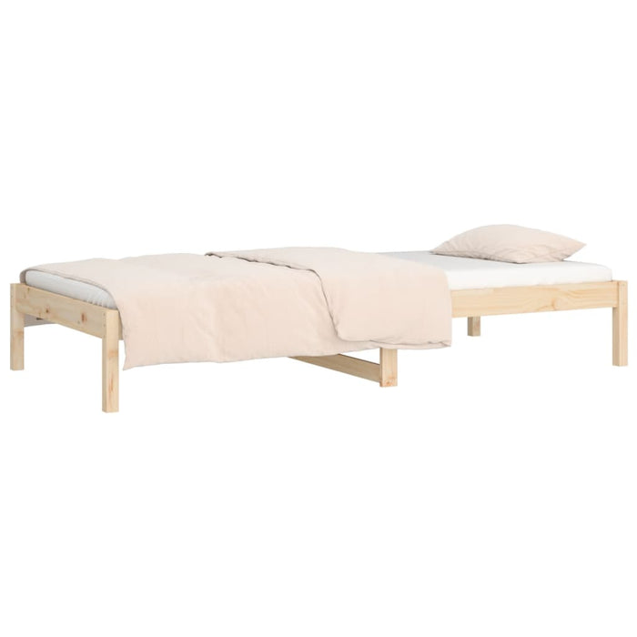 Day Bed without Mattress 80x200 cm Solid Wood Pine