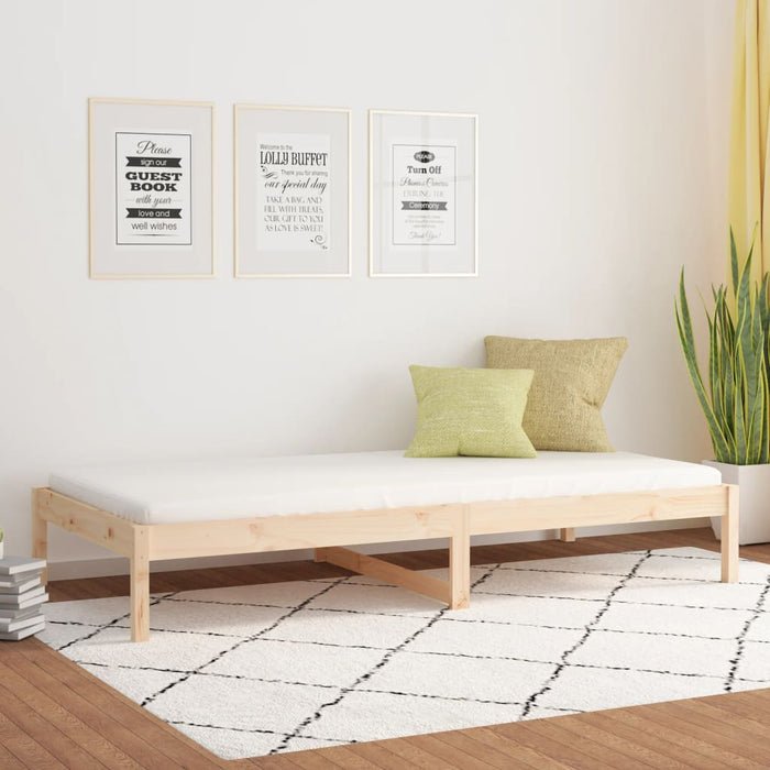 Day Bed without Mattress 80x200 cm Solid Wood Pine