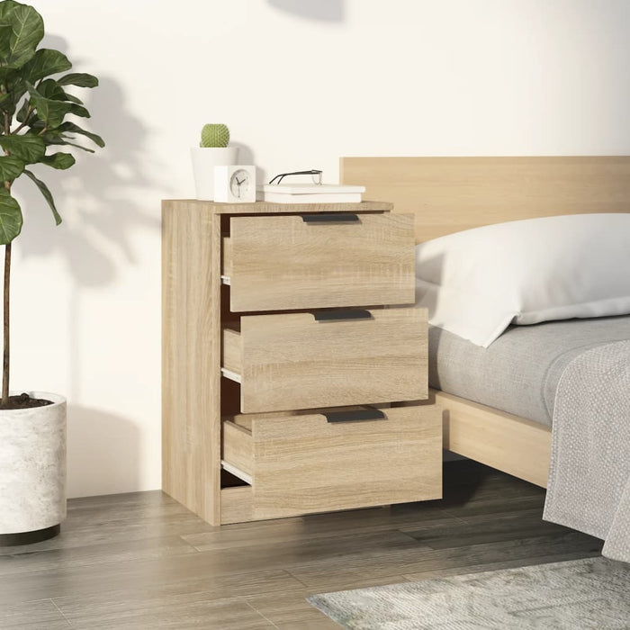 Bedside Cabinets 2 pcs Sonoma Oak 40x36x65 cm