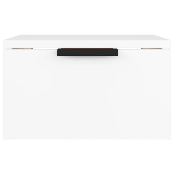 Wall-mounted Bedside Cabinet White 34x30x20 cm