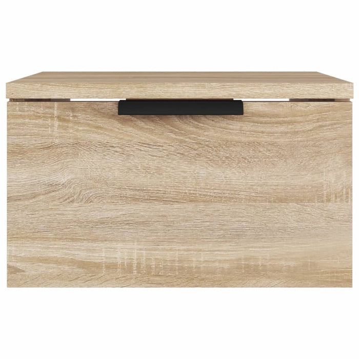 Wall-mounted Bedside Cabinet Sonoma Oak 34x30x20 cm