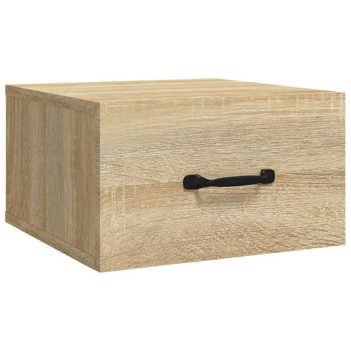 Wall-mounted Bedside Cabinet Sonoma Oak 35x35x20 cm