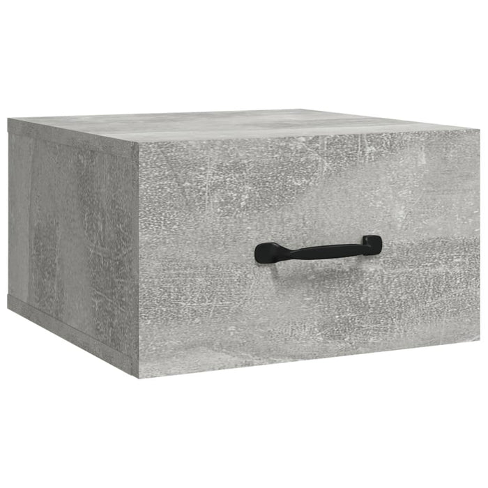 Wall-mounted Bedside Cabinets 2 pcs Concrete Grey 35x35x20 cm