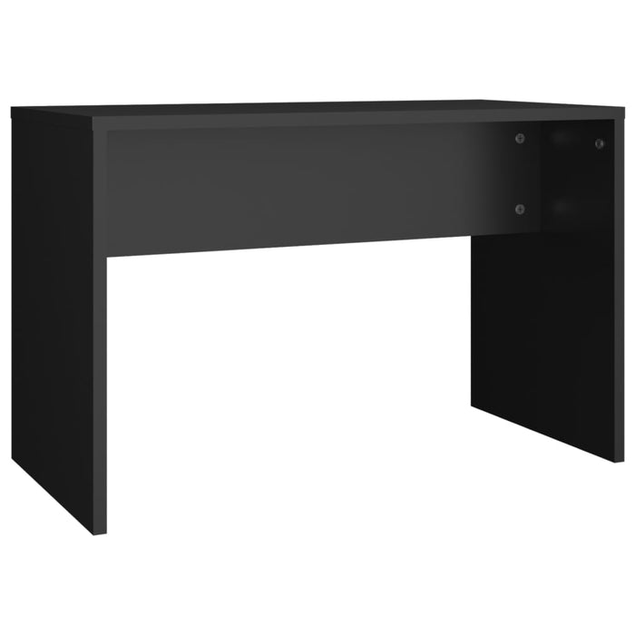 Dressing Table Set Black 86.5x35x136 cm