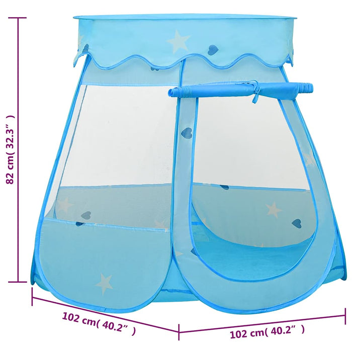 Children Play Tent Blue 102x102x82 cm