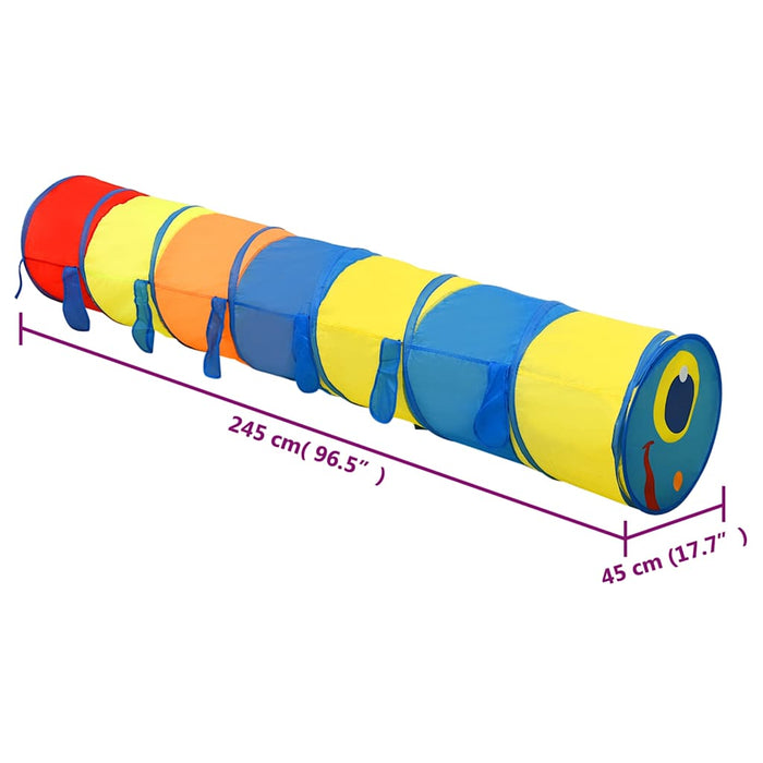 Children Play Tunnel Multicolour 245 cm Polyester