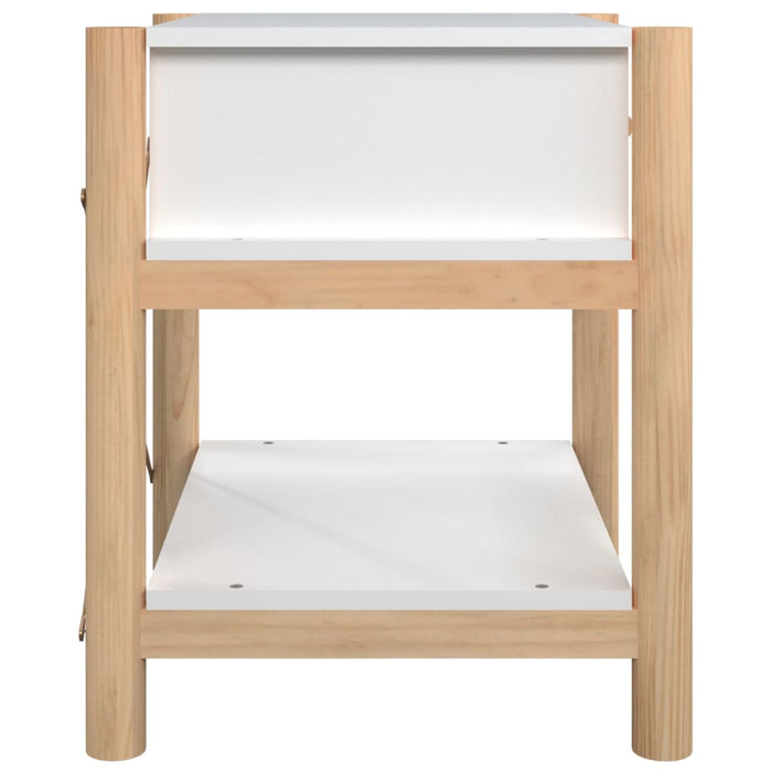 Bedside Tables 2pcs White 42x38x45 cm Engineered Wood