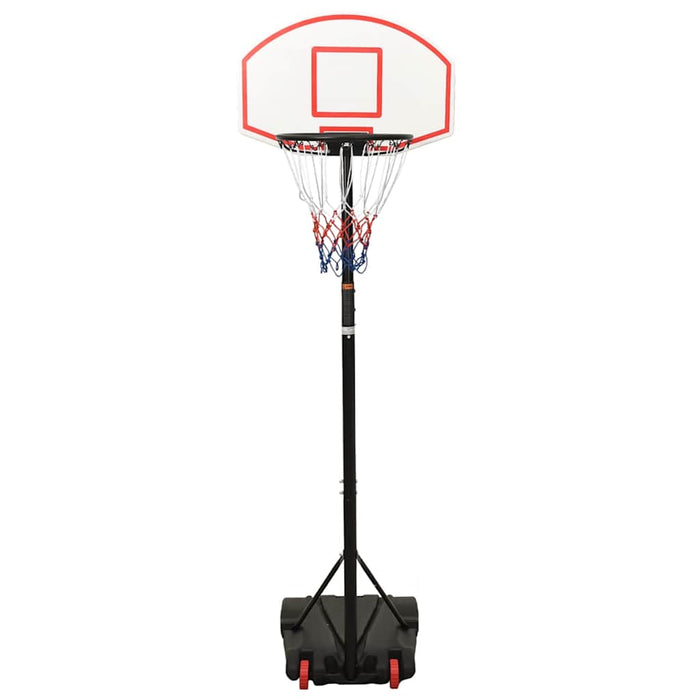 Basketball Stand White 216-250 cm Polyethene