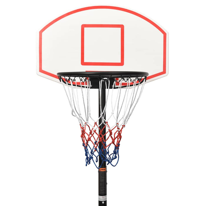 Basketball Stand White 216-250 cm Polyethene