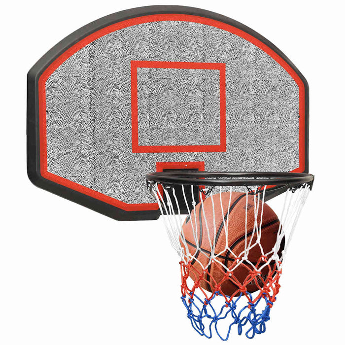 Basketball Backboard Black 71x45x2 cm Polyethene