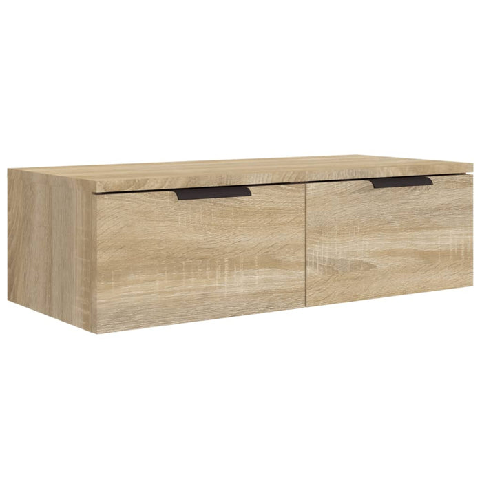 Wall Cabinets 2 pcs Sonoma Oak 68x30x20 cm Engineered Wood