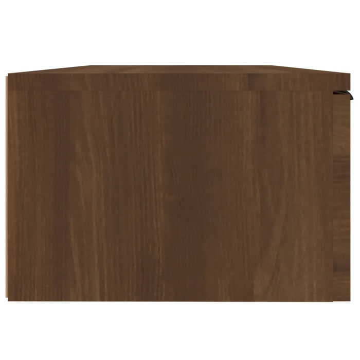 Wall Cabinets 2 pcs Brown Oak 68x30x20 cm Engineered Wood