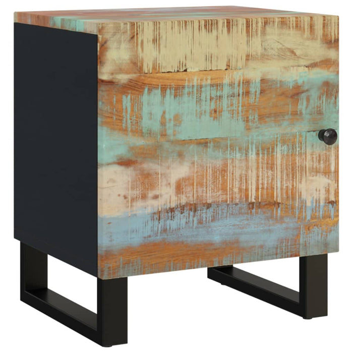 Bedside Cabinet 40x33x46 cm Solid Wood Reclaimed