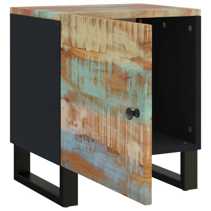 Bedside Cabinet 40x33x46 cm Solid Wood Reclaimed