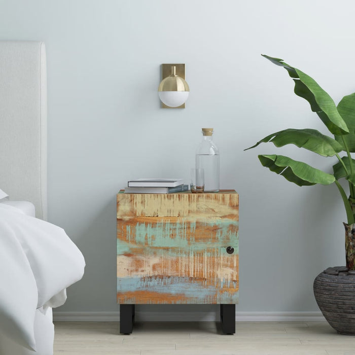 Bedside Cabinet 40x33x46 cm Solid Wood Reclaimed